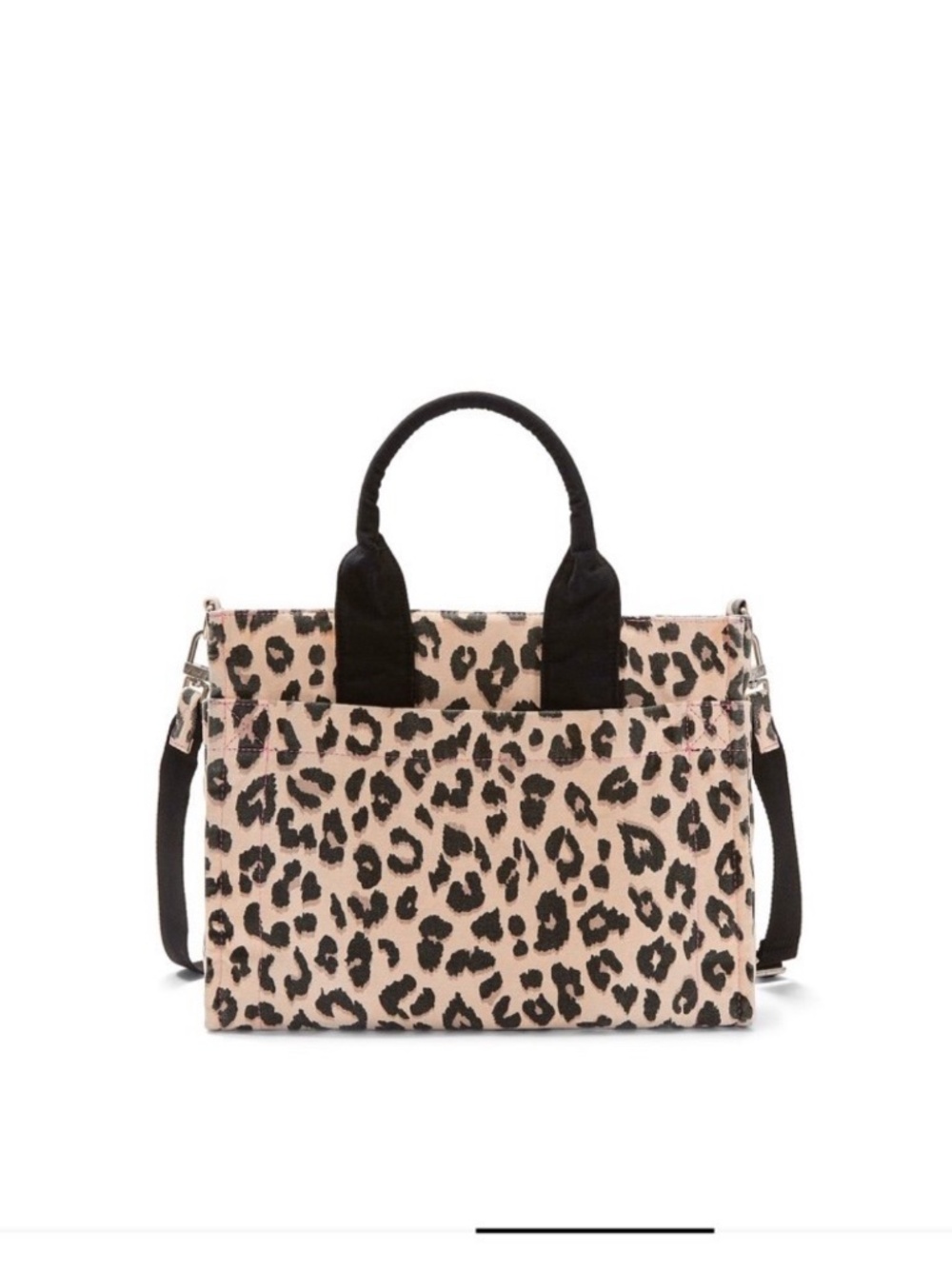 PINK Victoria’s Secret Mini Leopard Crossbody Tote Bag - Picture 3 of 5